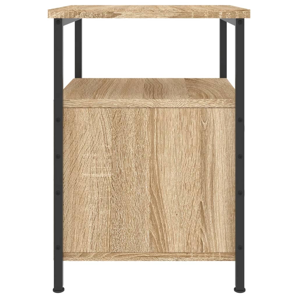 vidaXL Κομοδίνο Sonoma Δρυς 34 x 35,5 x 50 εκ. από Επεξεργασμένο Ξύλο