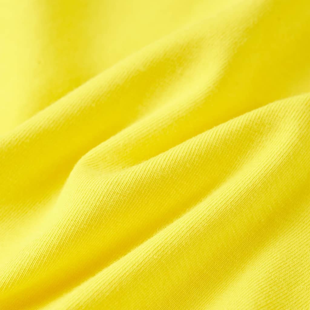 Μπλουζάκι Παιδικό Έντονο Κίτρινο 140