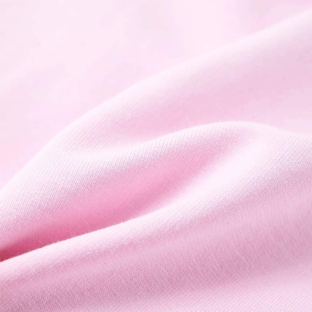 Φούτερ Παιδικό με Κουκούλα Ανοιχτό Ροζ 104