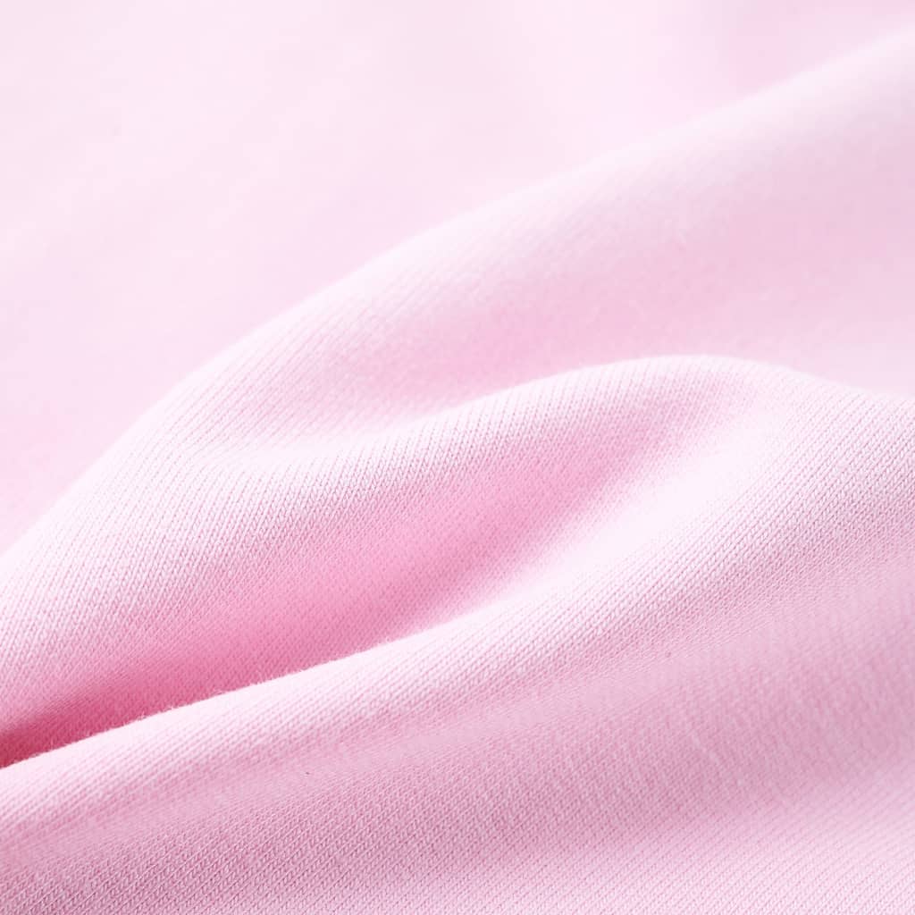 Φούτερ Παιδικό με Κουκούλα Ανοιχτό Ροζ 128