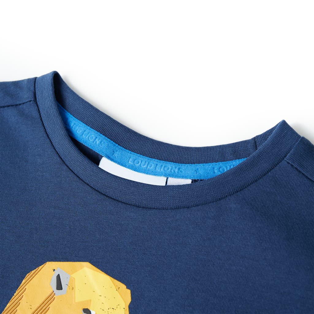 Children's T-shirt Dark Blue 116