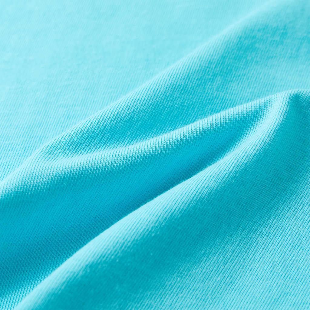 Μπλουζάκι Παιδικό Κοντομάνικο Χρώμα Άκουα 116