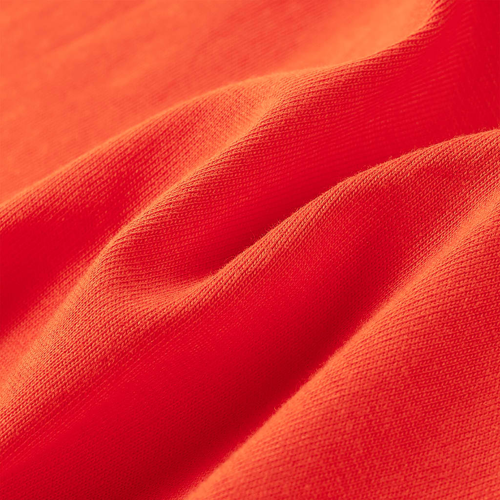 Μπλουζάκι Παιδικό Μακρυμάνικο Έντονο Πορτοκαλί 104