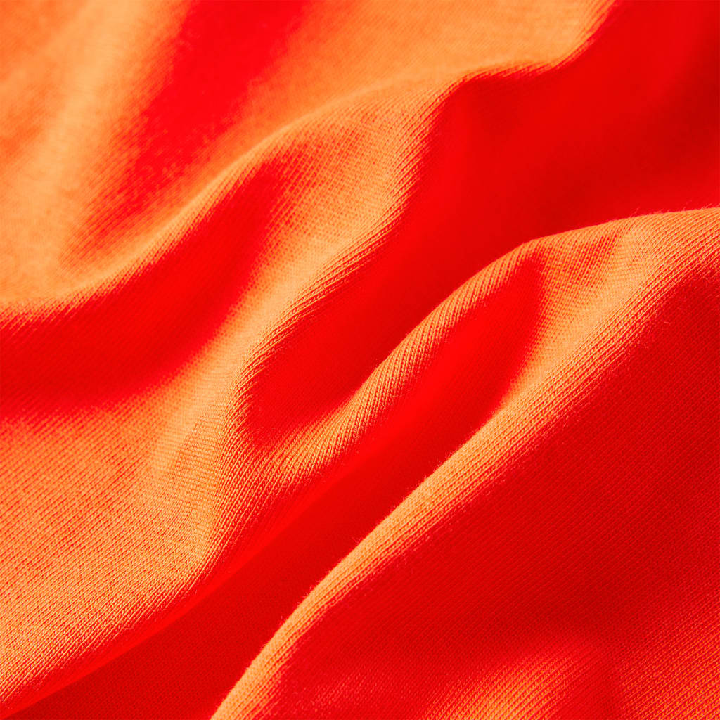 Μπλουζάκι Παιδικό Μακρυμάνικο Έντονο Πορτοκαλί 92