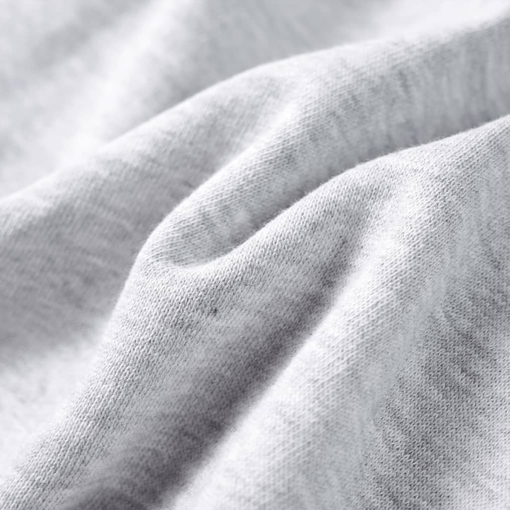 Φούτερ Παιδικό με Κουκούλα Γκρι Μελανζέ & Πορτοκαλί 92