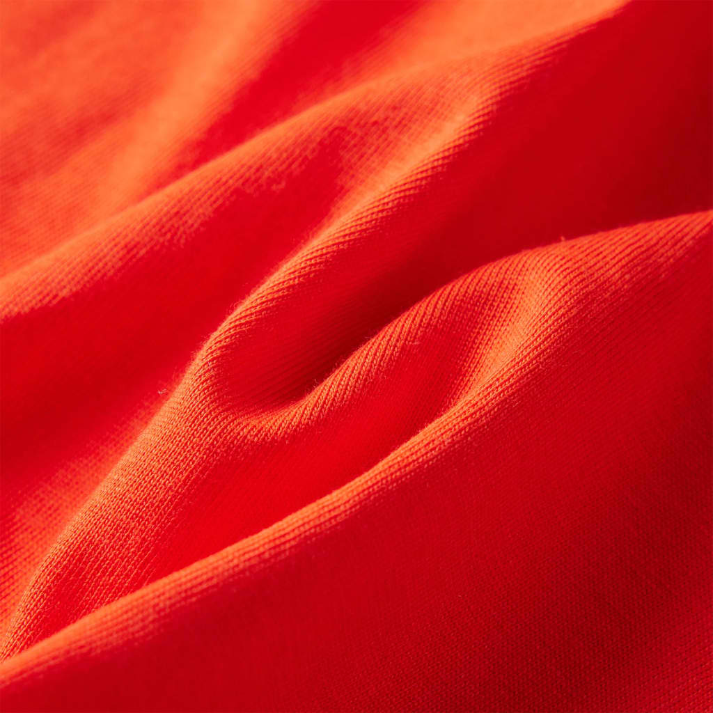 Μπλουζάκι Παιδικό Μακρυμάνικο Έντονο Πορτοκαλί 128