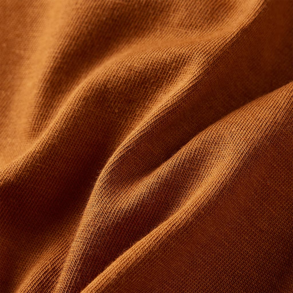 Μπλουζάκι Παιδικό Μακρυμάνικο Κονιάκ 128