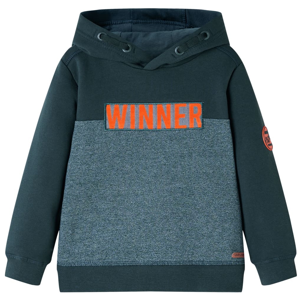 Children's Hoodie Dark Green 104