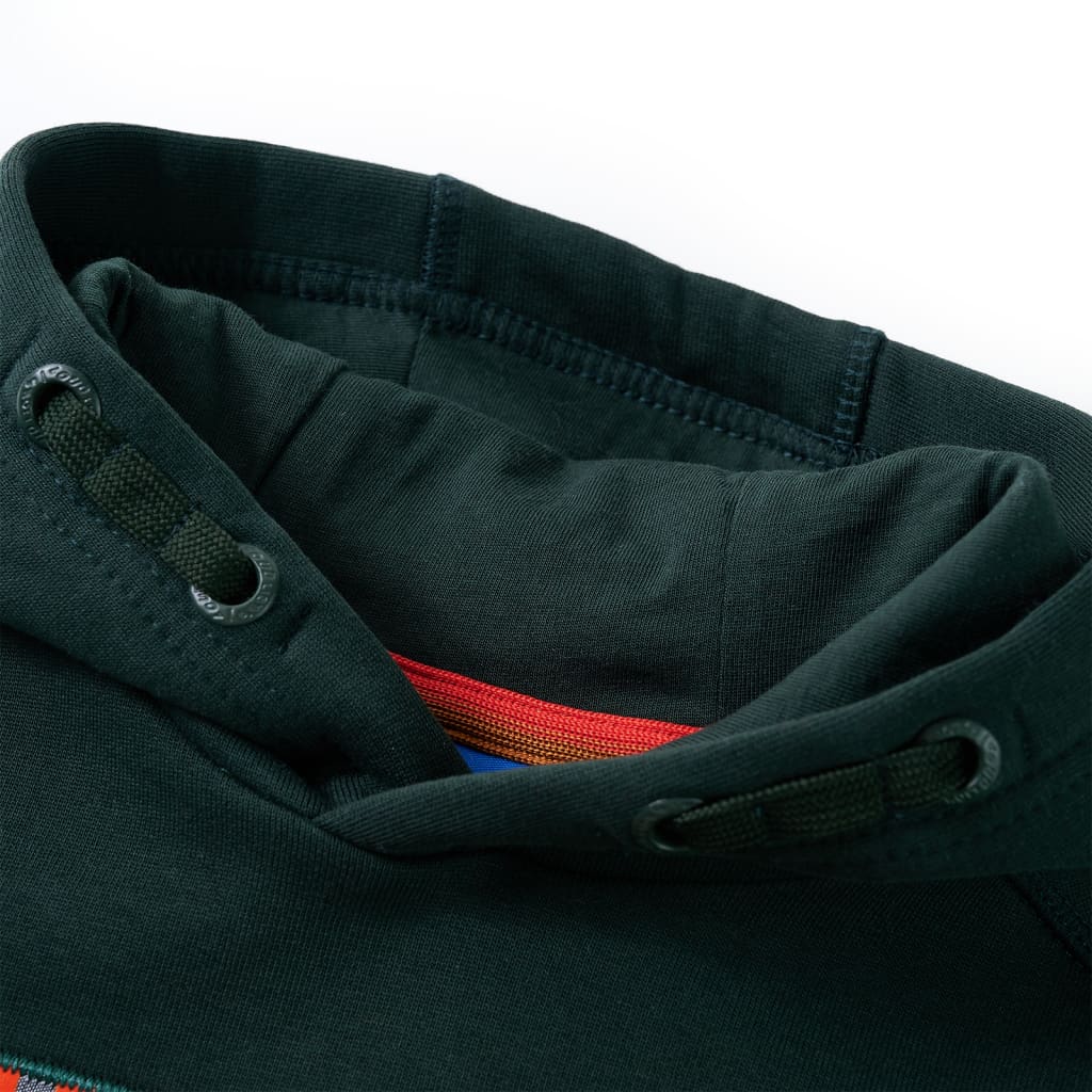Children's Hoodie Dark Green 104