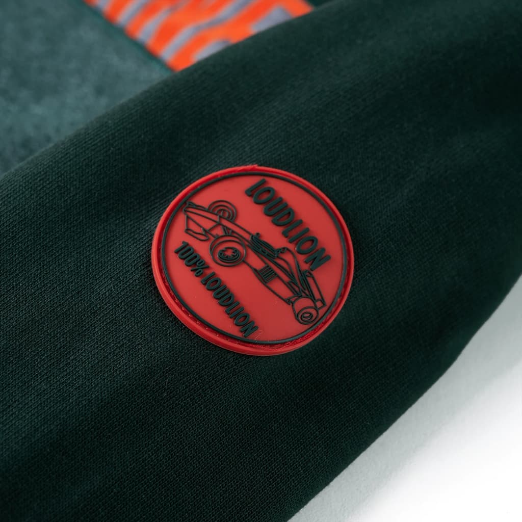 Children's Hoodie Dark Green 116