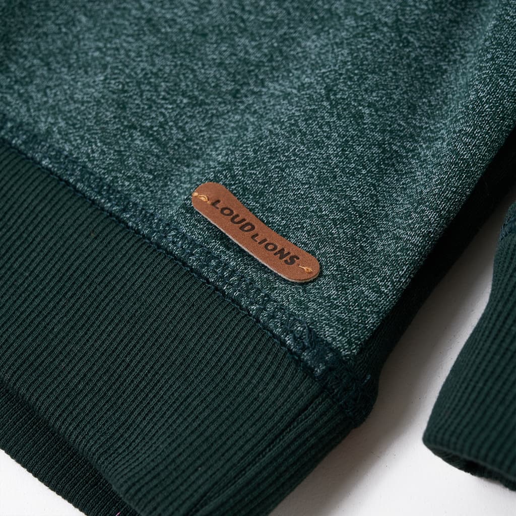 Children's Hoodie Dark Green 116