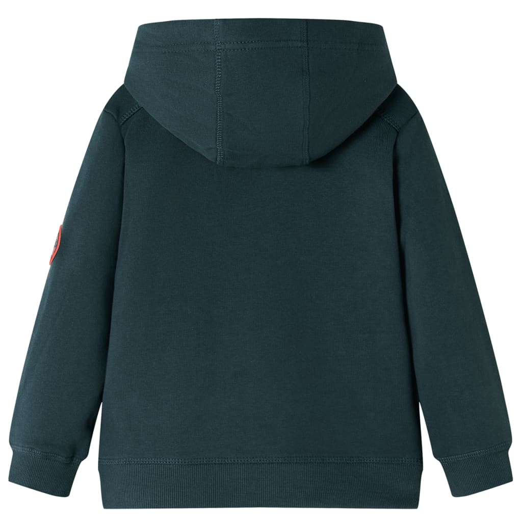 Children's Hoodie Dark Green 128