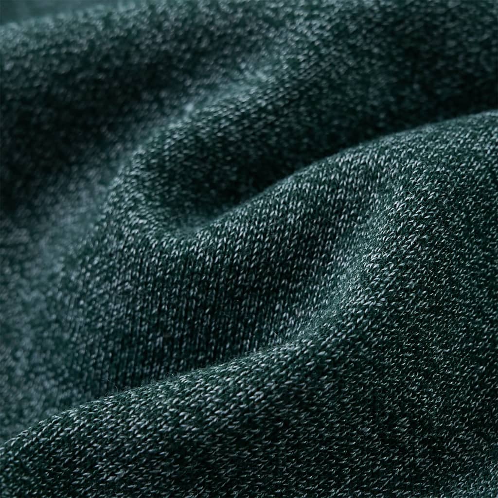 Φούτερ Παιδικό με Κουκούλα Σκούρο Πράσινο 140