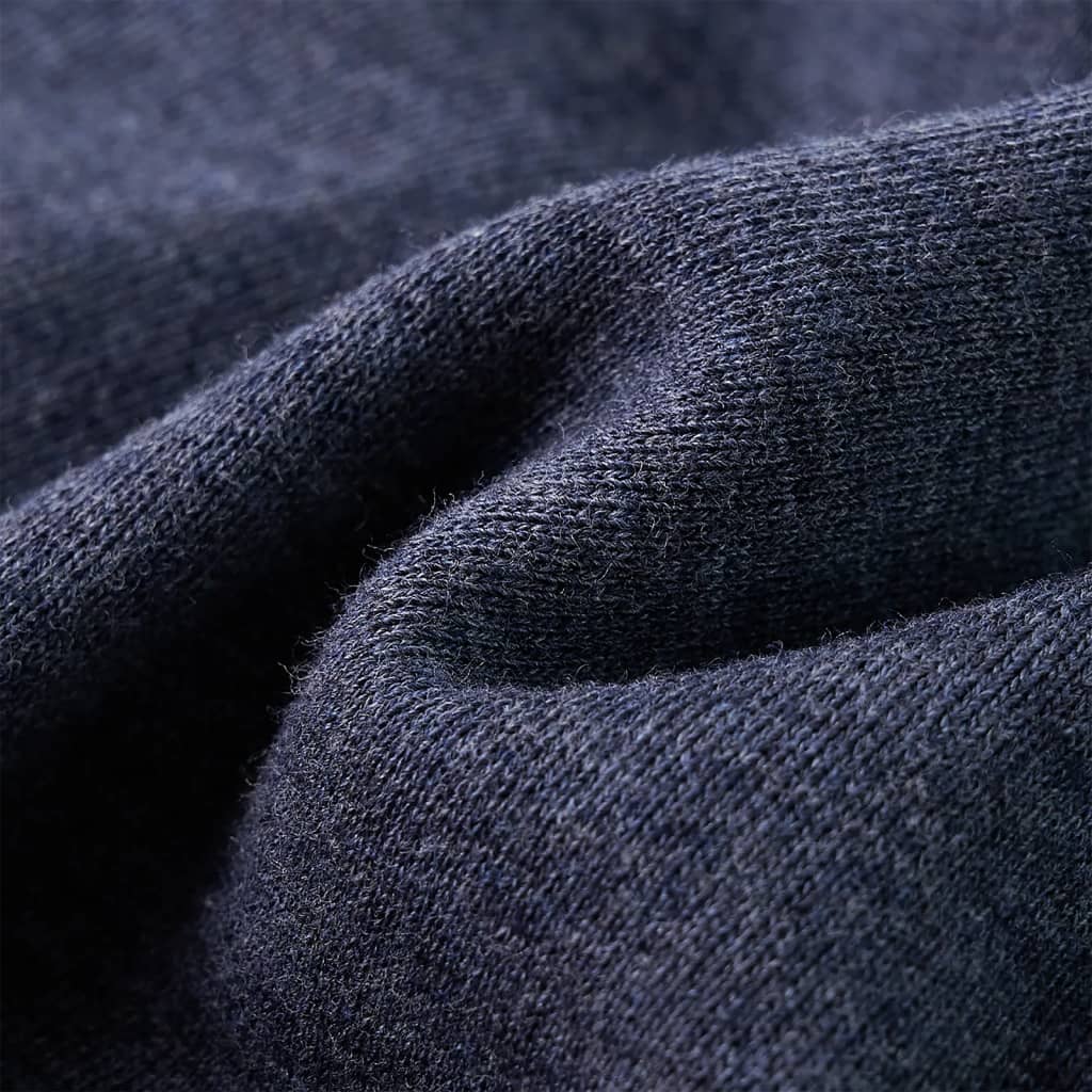 Ζακέτα Φούτερ Παιδική με Κουκούλα/Φερμουάρ Σκούρο Μπλε Μελανζέ 116