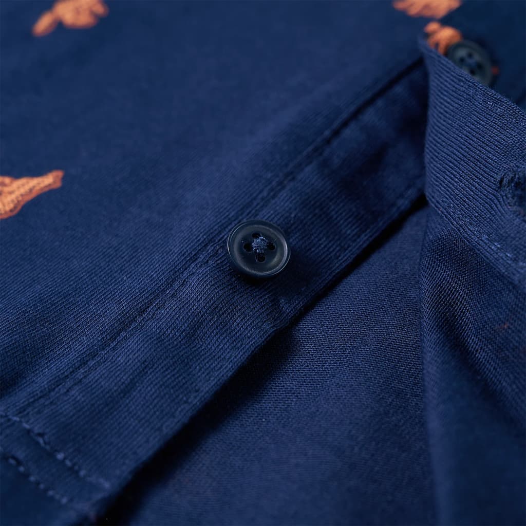 Children's Shirt Navy Blue 128