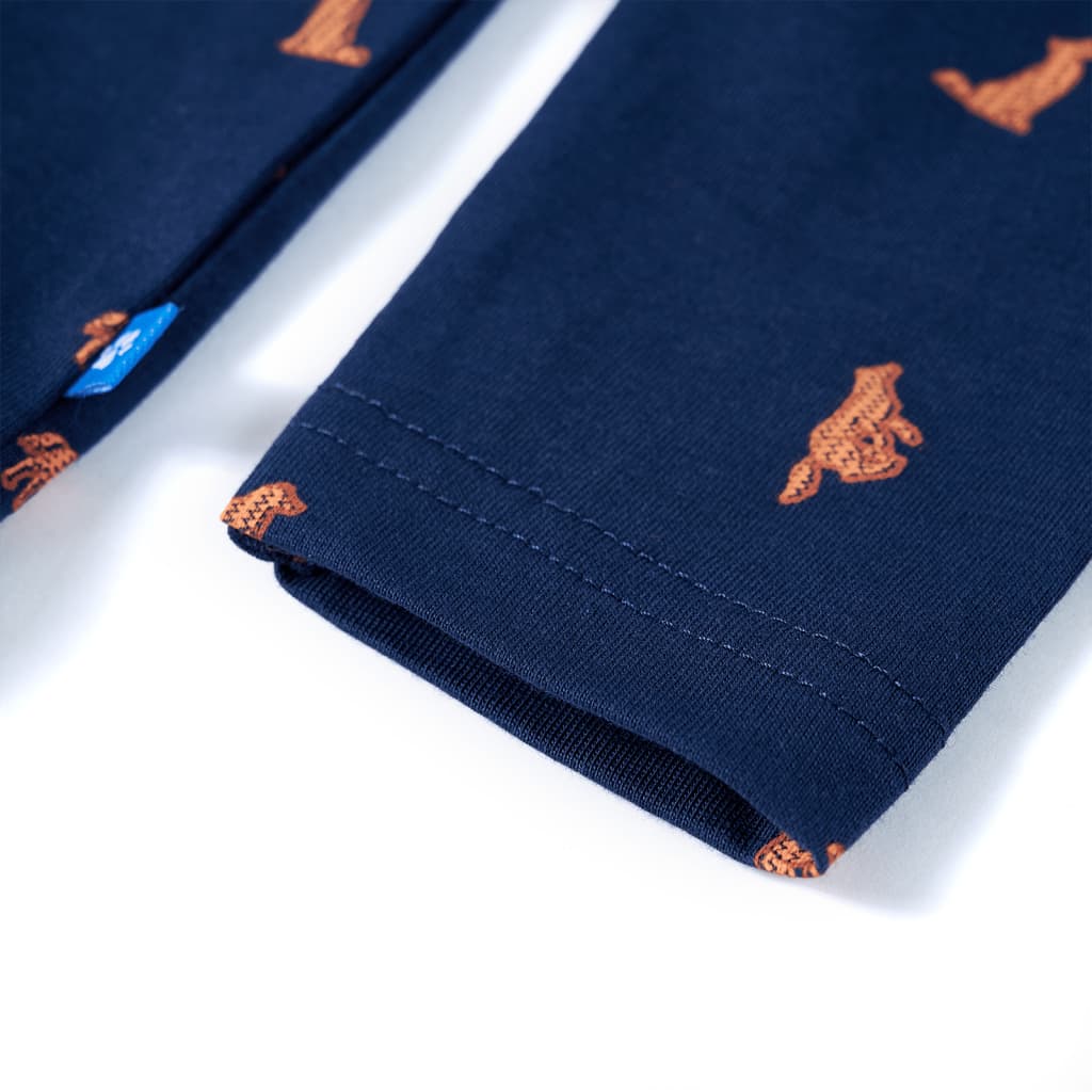 Children's Shirt Navy Blue 128