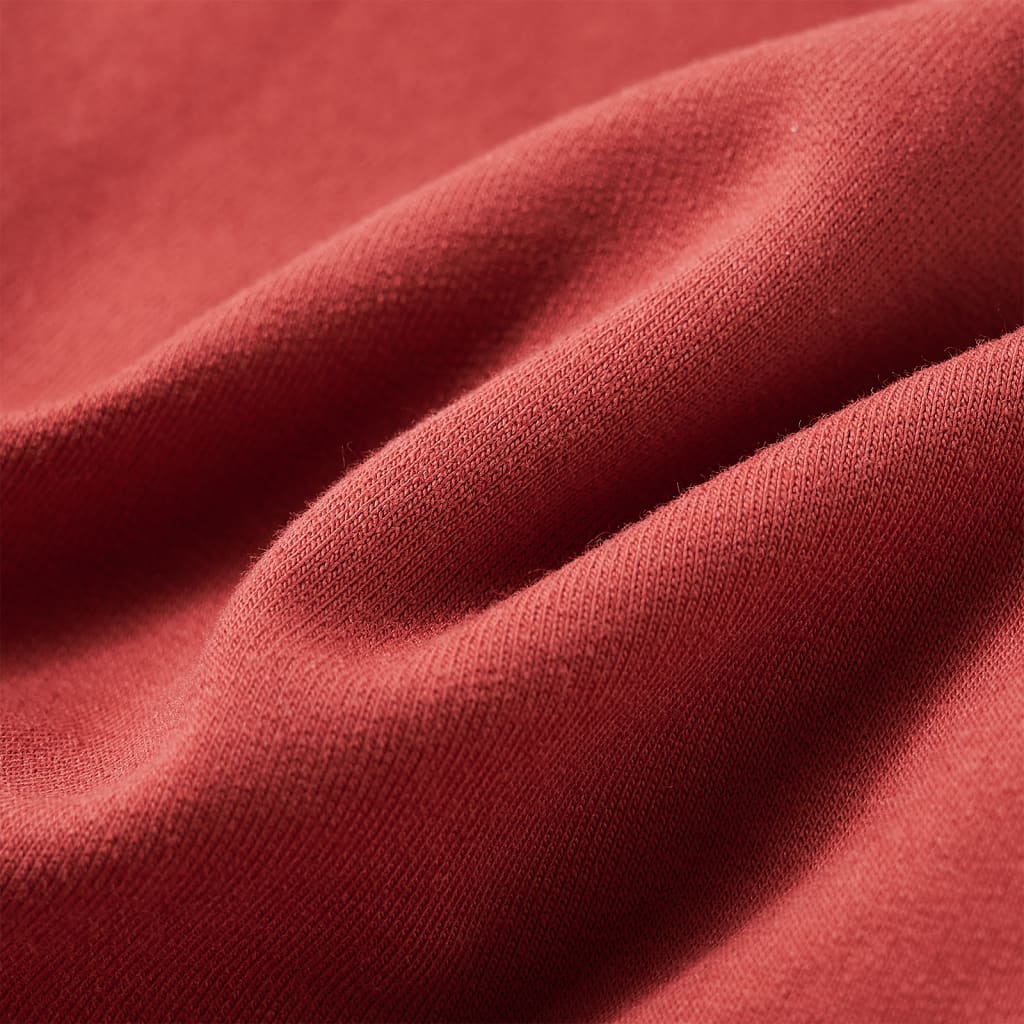 Φούτερ Παιδικό με Κουκούλα Burnt Red 104