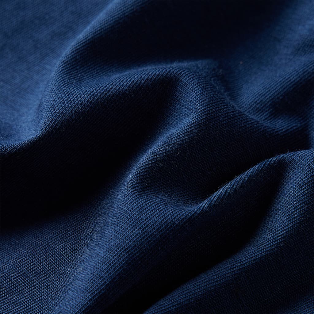 Μπλουζάκι Παιδικό Μακρυμάνικο Ναυτικό Μπλε 128