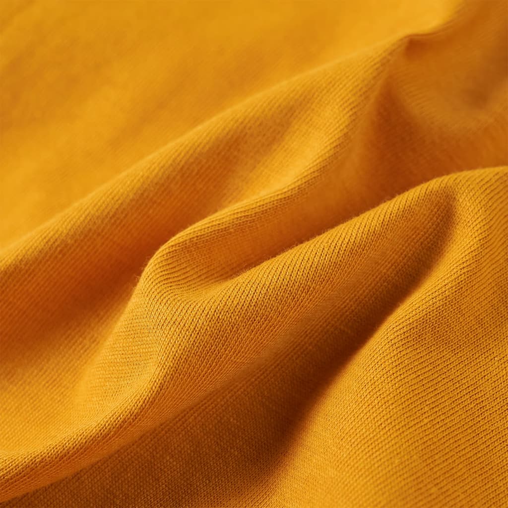 Μπλουζάκι Παιδικό Μακρυμάνικο Ώχρα 128