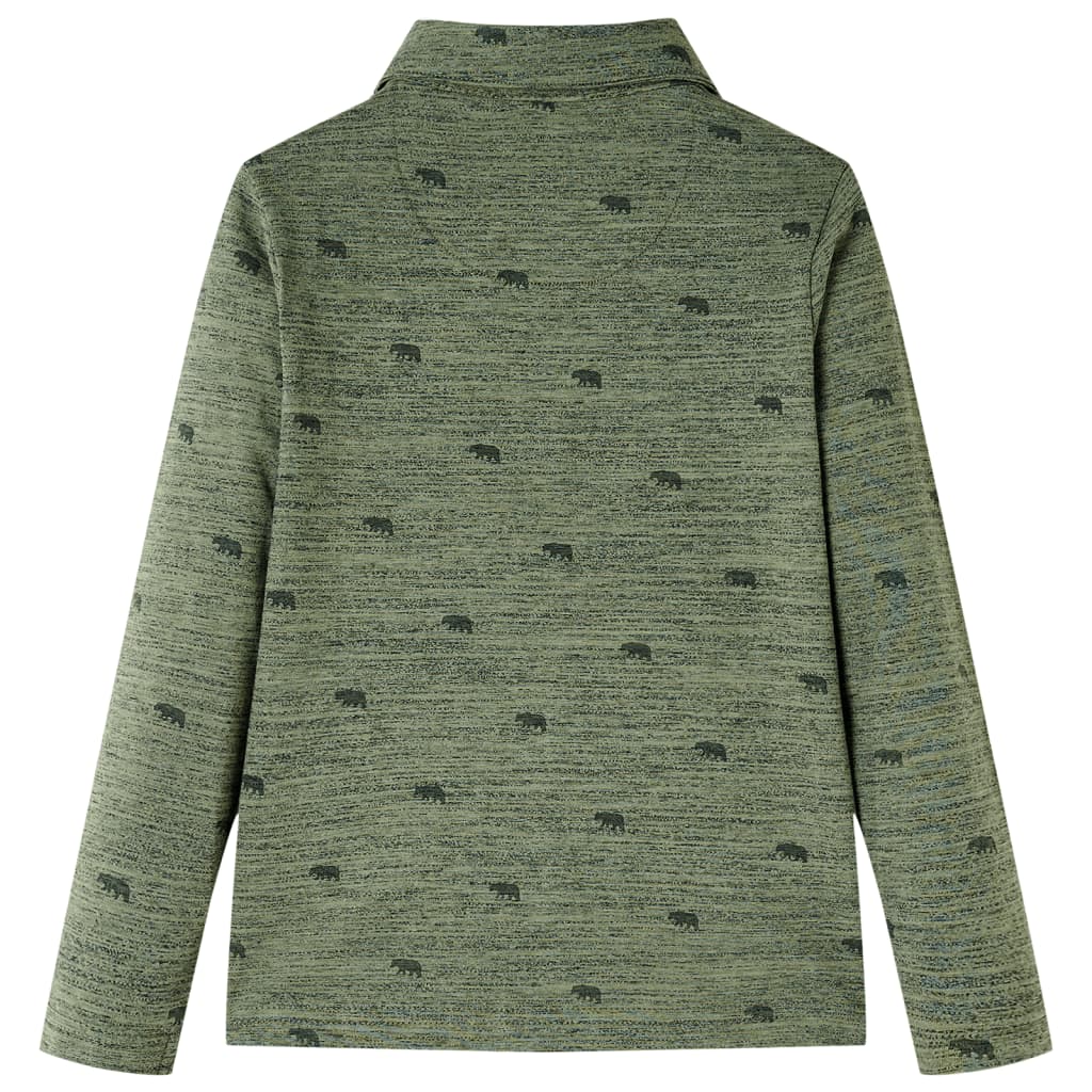 Children's Shirt Khaki Melange 104