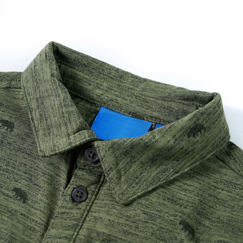 Children's Shirt Khaki Melange 104