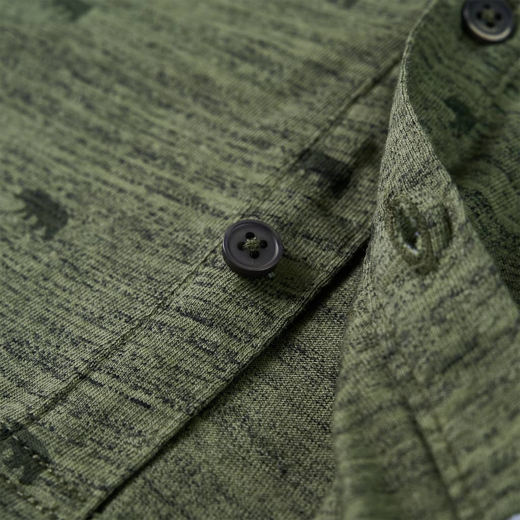 Children's Shirt Khaki Melange 104