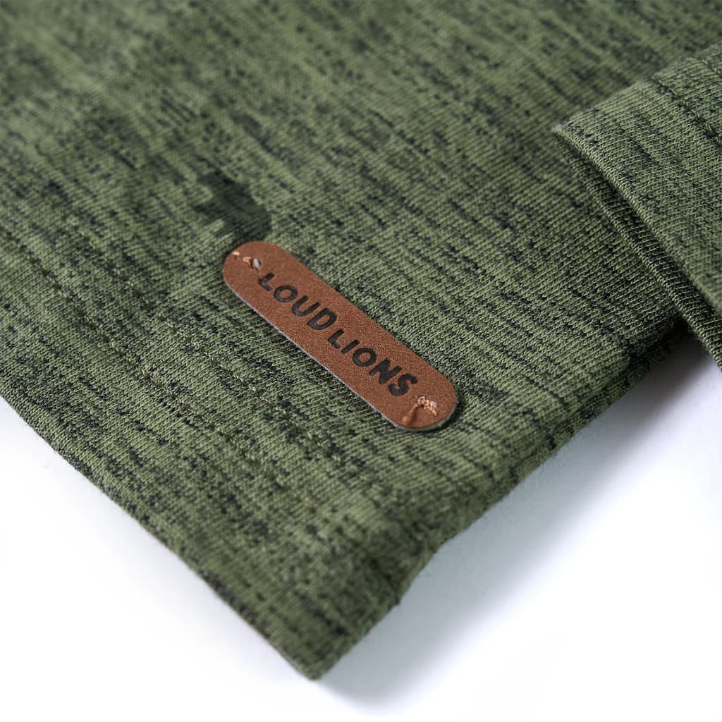 Children's Shirt Khaki Melange 104