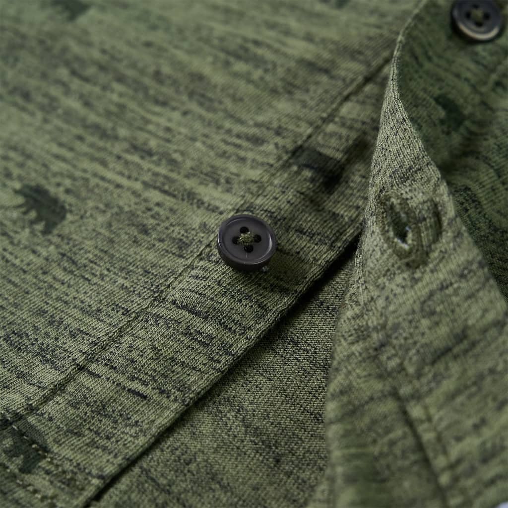 Children's Shirt Khaki Melange 140