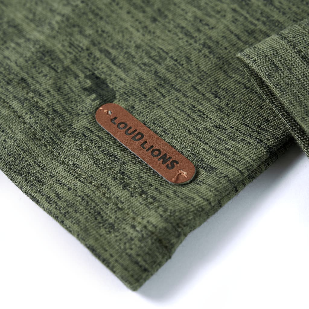 Children's Shirt Khaki Melange 140