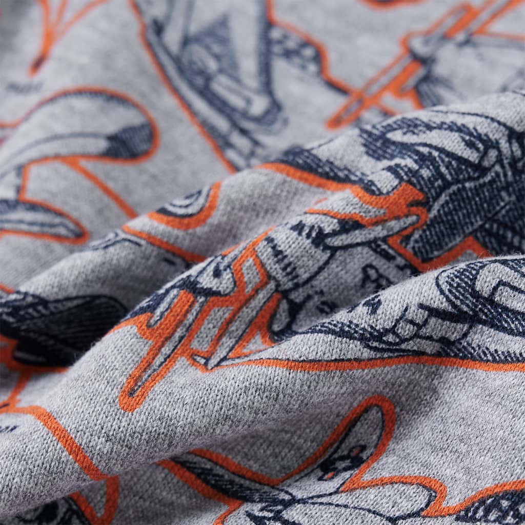 Φούτερ Παιδικό Γκρι Μελανζέ 92