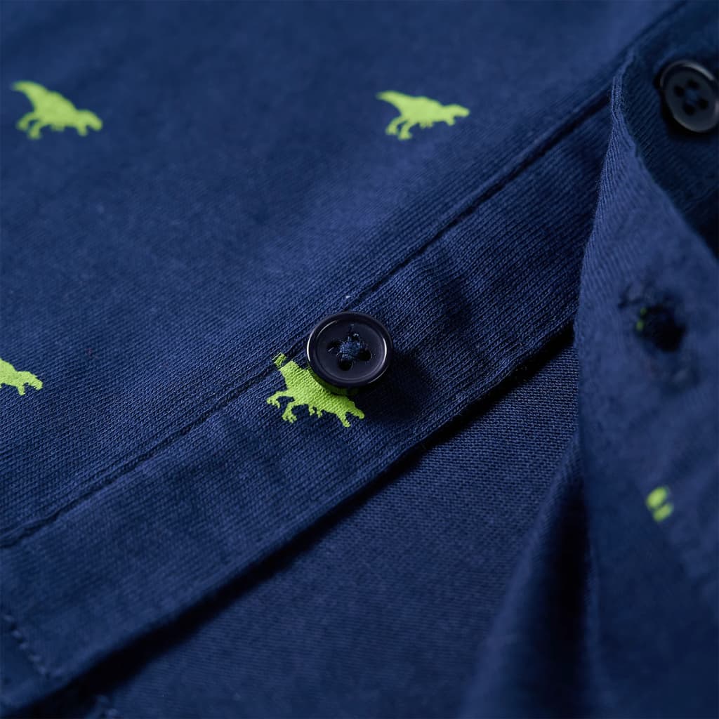 Children's Shirt Navy Blue 104