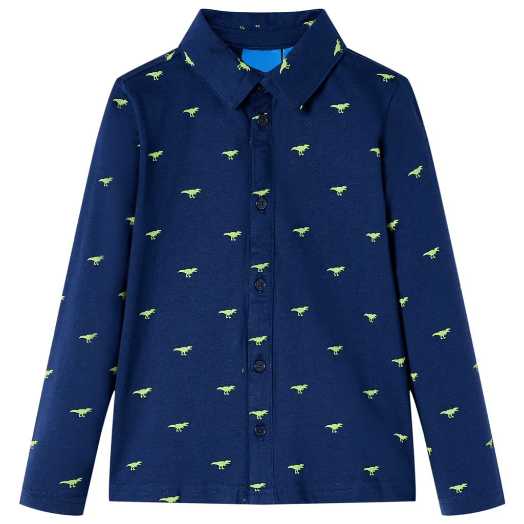 Children's Shirt Navy Blue 116
