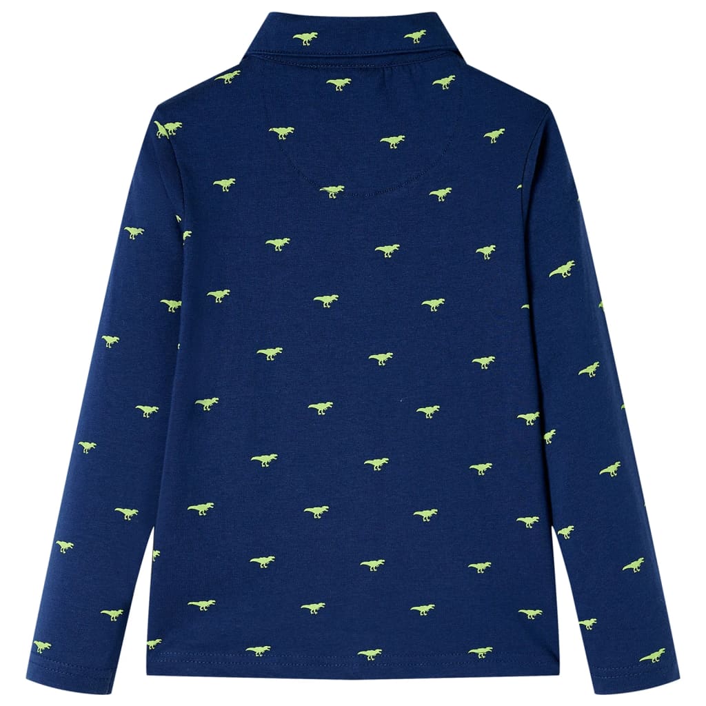 Children's Shirt Navy Blue 116
