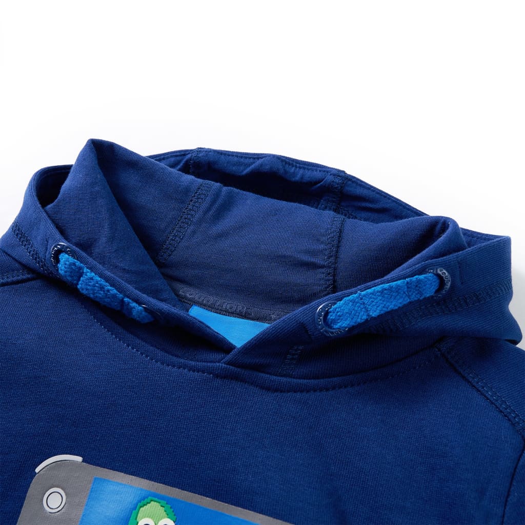 Children's Hoodie Dark Blue 128