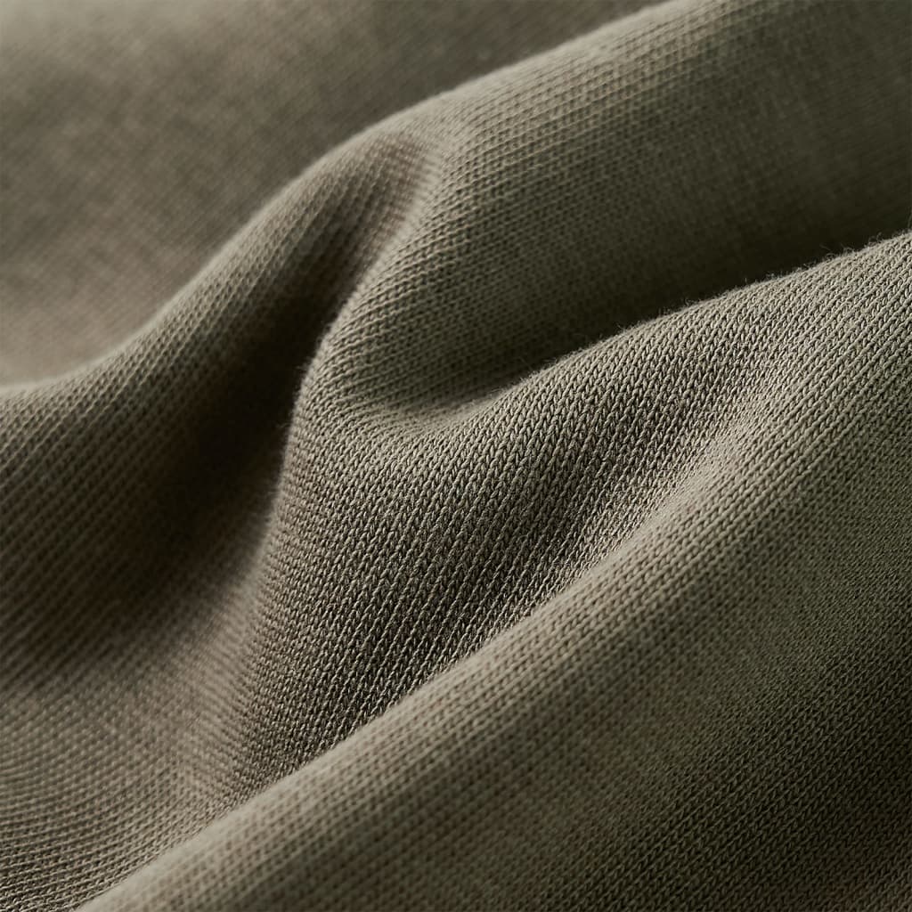 Φούτερ Παιδικό με Κουκούλα Χακί 140