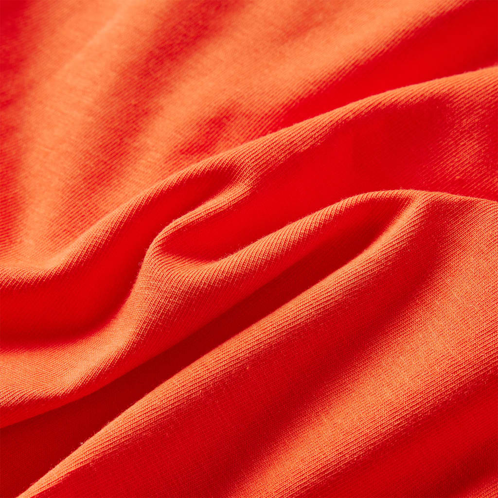 Μπλουζάκι Παιδικό Μακρυμάνικο Σκούρο Πορτοκαλί 116