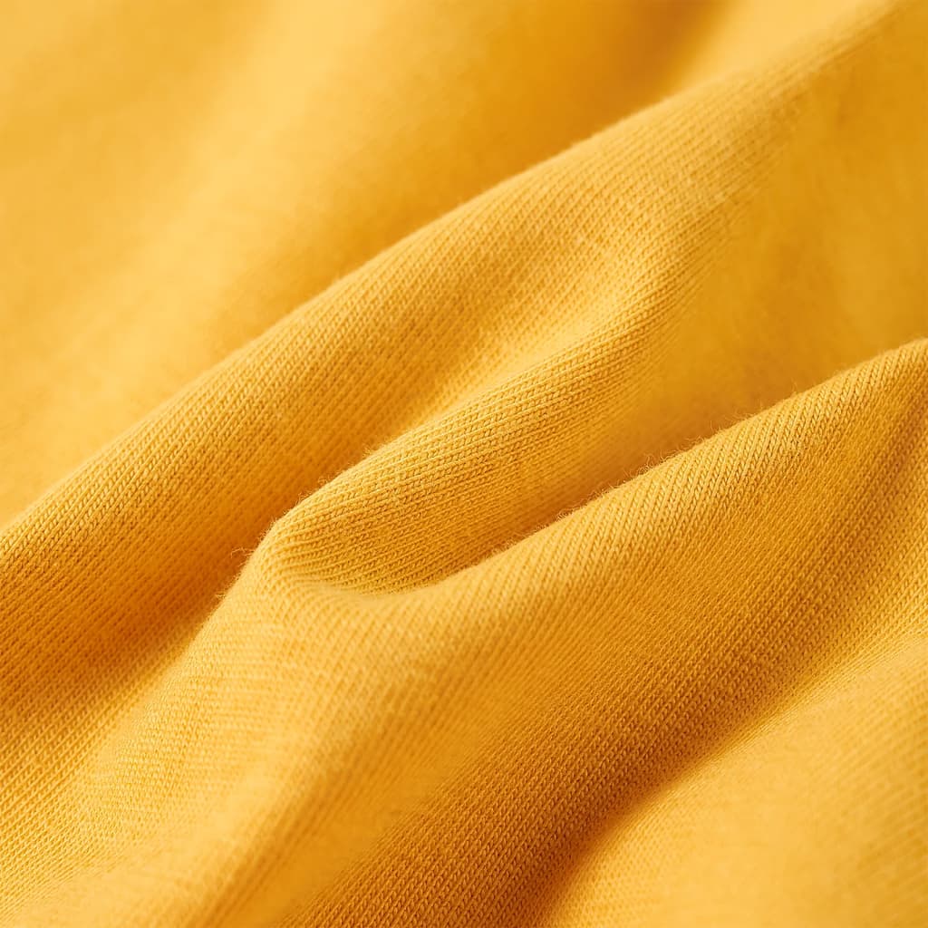 Μπλουζάκι Παιδικό Μακρυμάνικο Σκούρα Ώχρα 128