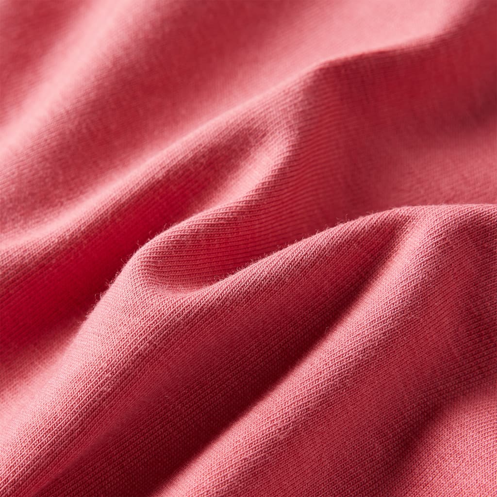 Μπλουζάκι Παιδικό Μακρυμάνικο Παλαιωμένο Ροζ 116