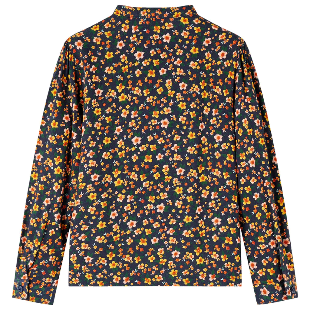 Children's Shirt with Collar Dark Blue 104