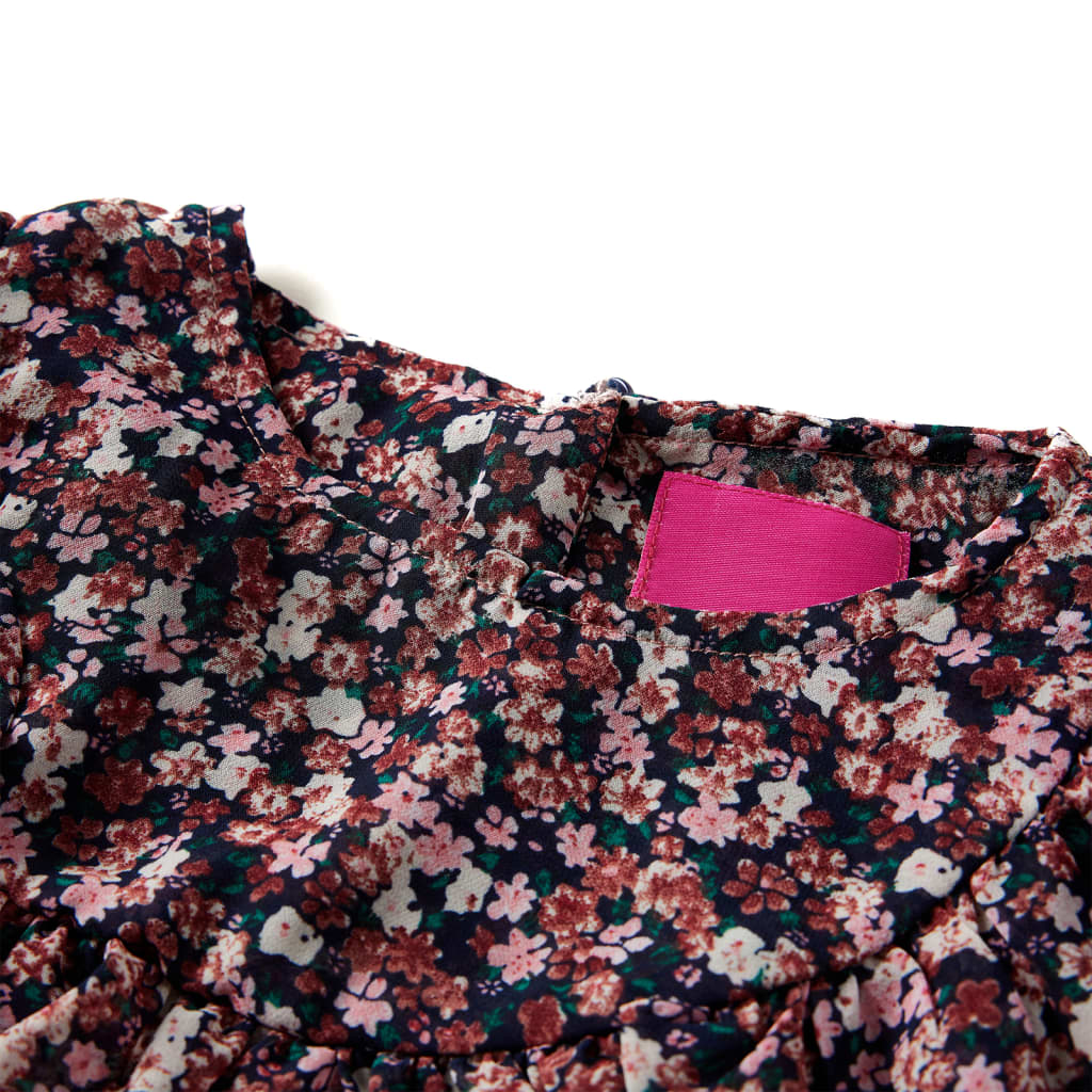 Children's Long Sleeve Shirt Dark Pink 116