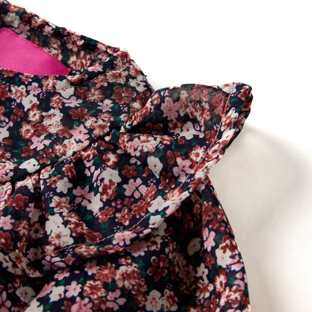 Children's Long Sleeve Shirt Dark Pink 116