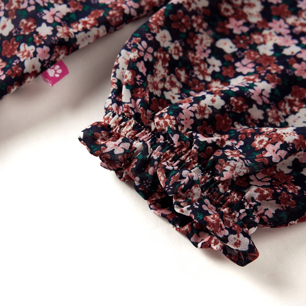 Children's Long Sleeve Shirt Dark Pink 116