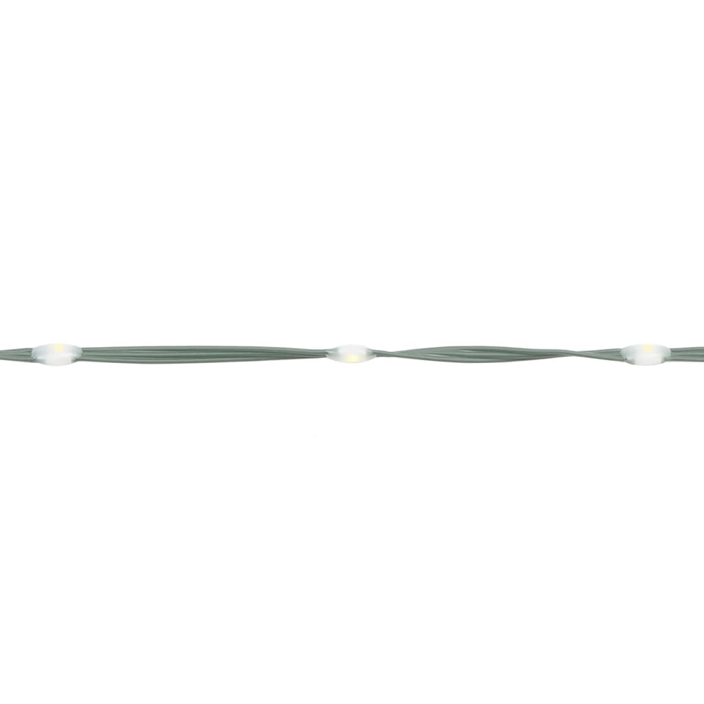 vidaXL Χριστουγεννιάτικο δέντρο LED 1544 LED Ζεστό Λευκό 500 εκ.