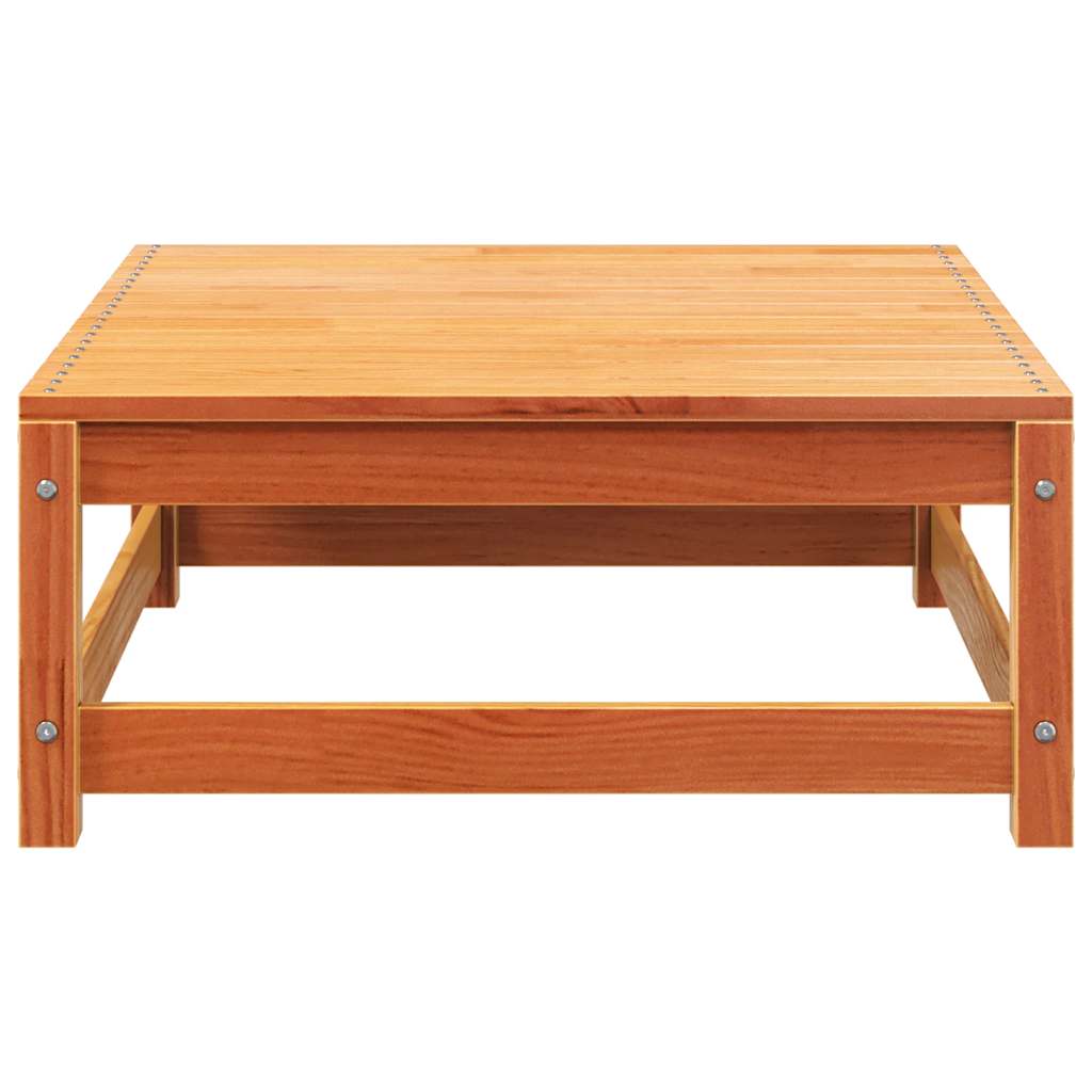 vidaXL Καναπές Κήπου Χωρίς Μπράτσα με Μαξιλάρια και Υποπόδια