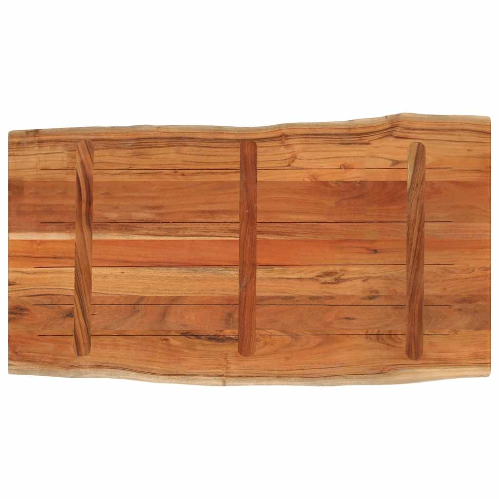 vidaXL Επιφάνεια Τραπεζιού Ορθογώνια 100x60x3,8 εκ. Μασίφ Ξύλο Ακακίας