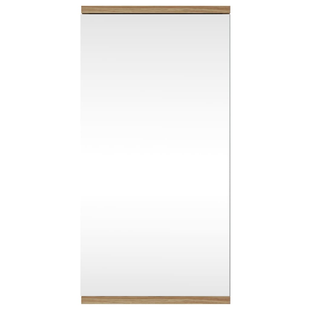 vidaXL Ντουλάπα Καθρέφτης Μπάνιου Γωνιακή Δρυς 30 x 24 x 60 εκ.