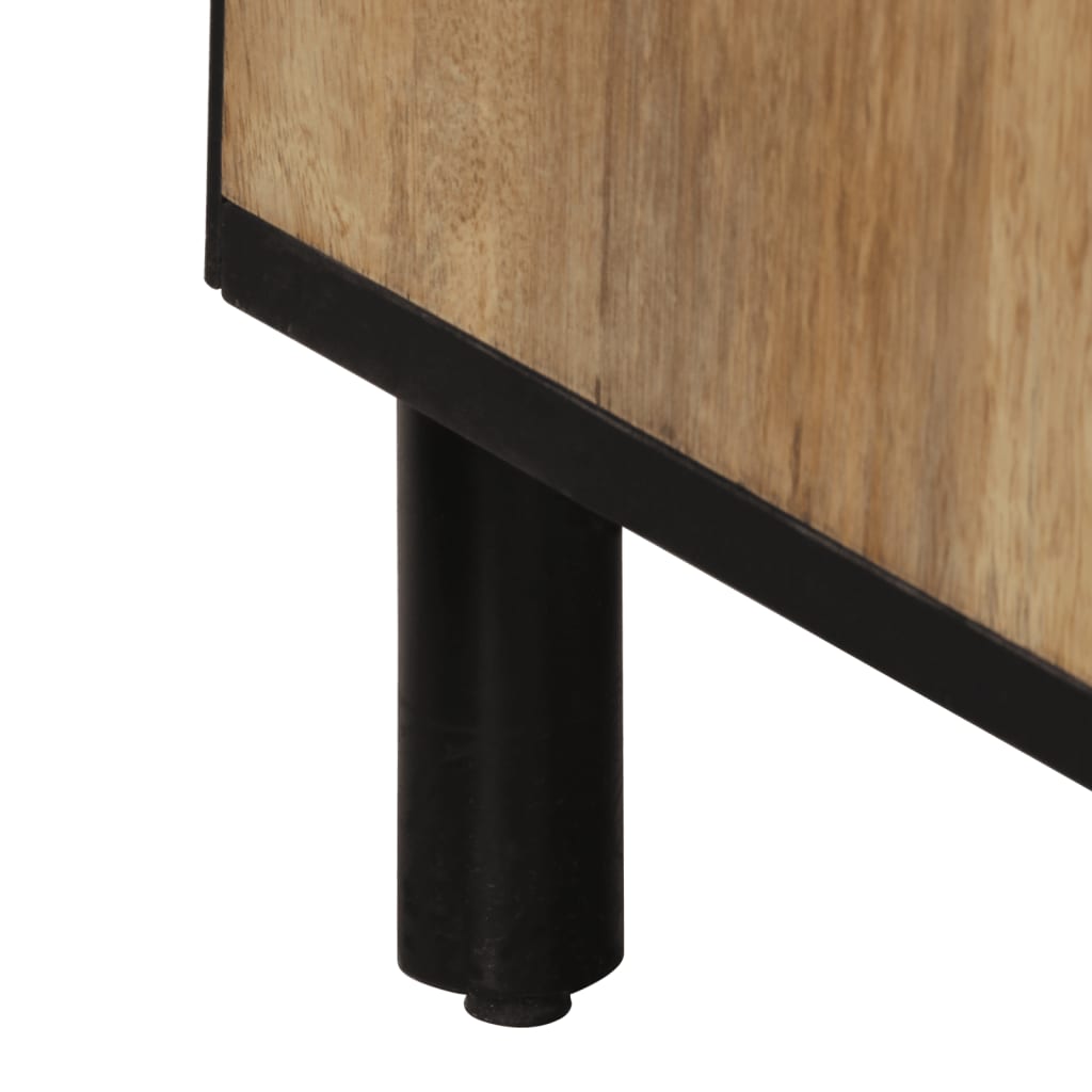 vidaXL Βοηθητικό Ντουλάπι 60 x 33 x 75 εκ. από Μασίφ Ξύλο Μάνγκο