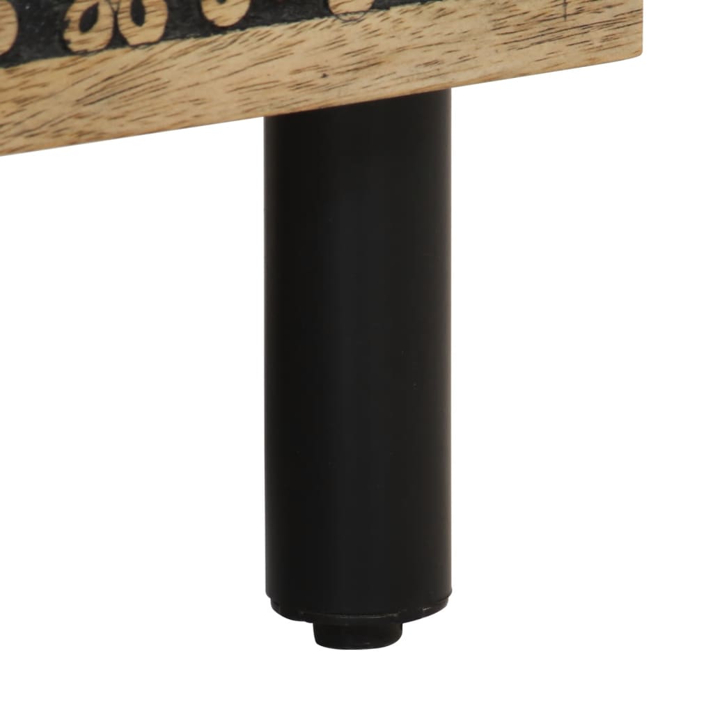 vidaXL Κομοδίνο 50 x 33 x 60 εκ. από Μασίφ Ξύλο Μάνγκο