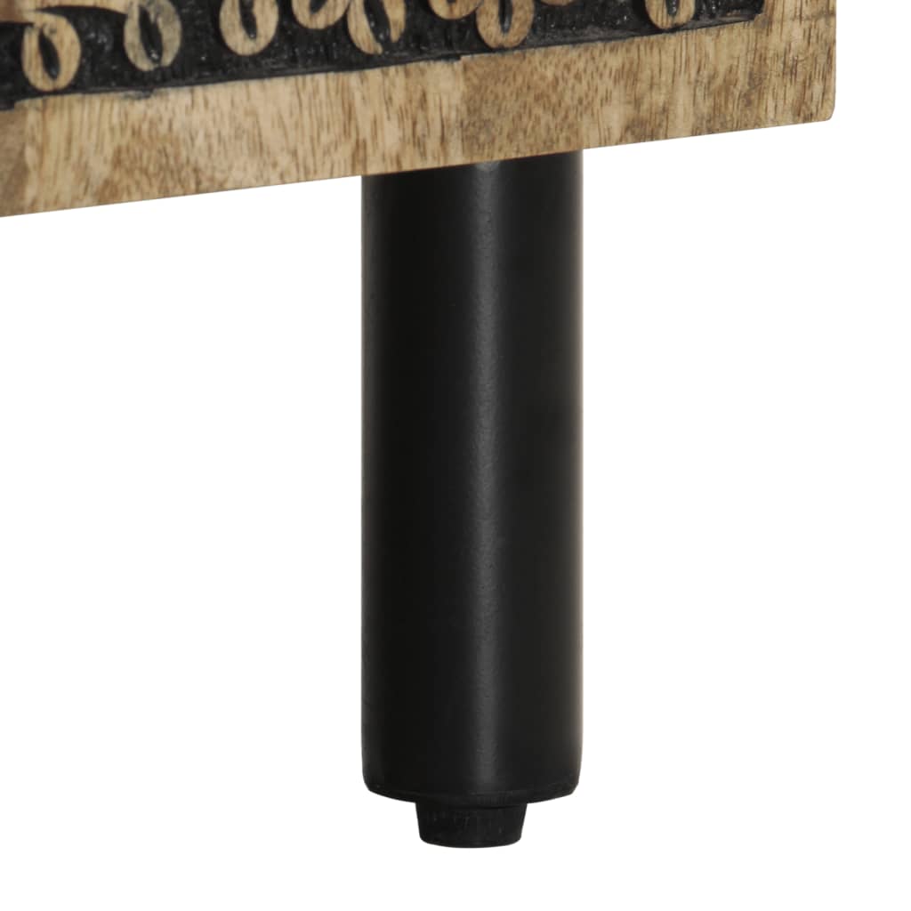 vidaXL Έπιπλο Τηλεόρασης 105 x 33 x 46 εκ. από Μασίφ Ξύλο Μάνγκο