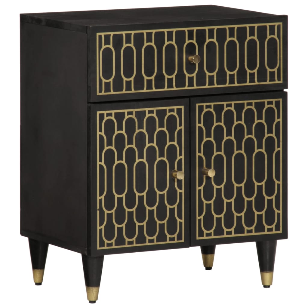 vidaXL Κομοδίνο 50 x 33 x 60 εκ. από Μασίφ Ξύλο Μάνγκο